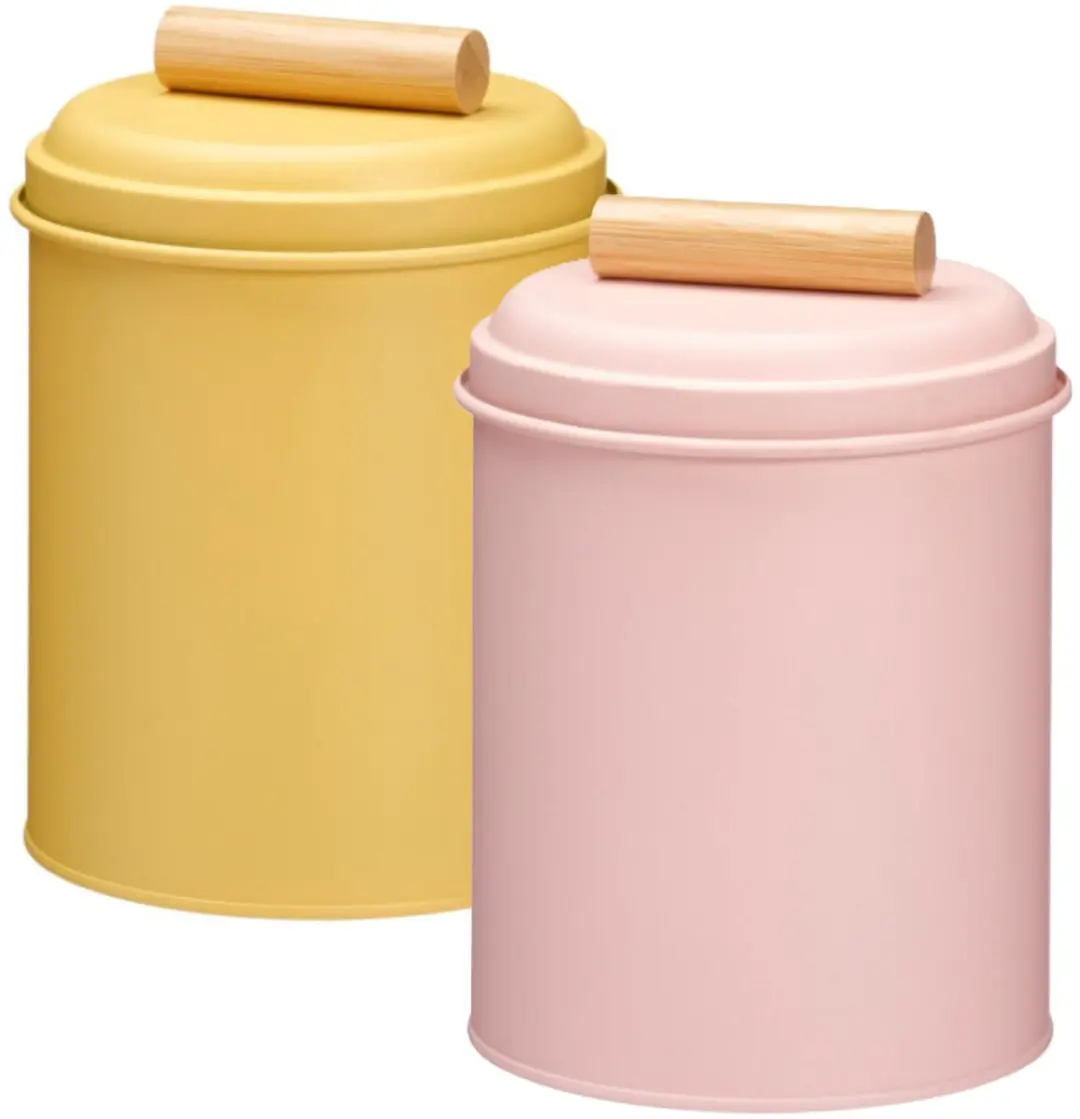 Excellent Houseware Voorraadpotten Set 2x