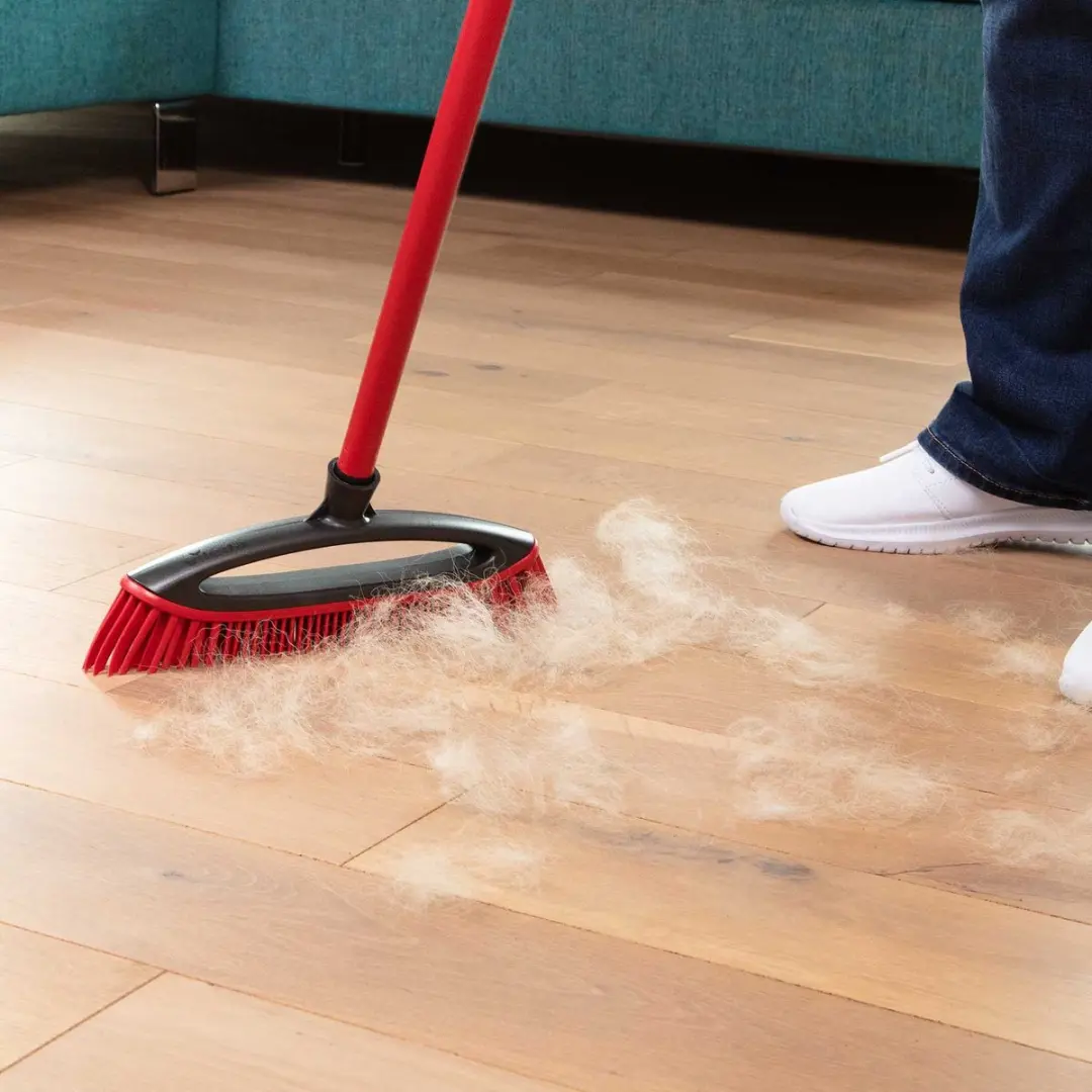 Vileda PetPro Always Clean Bezem - Rood