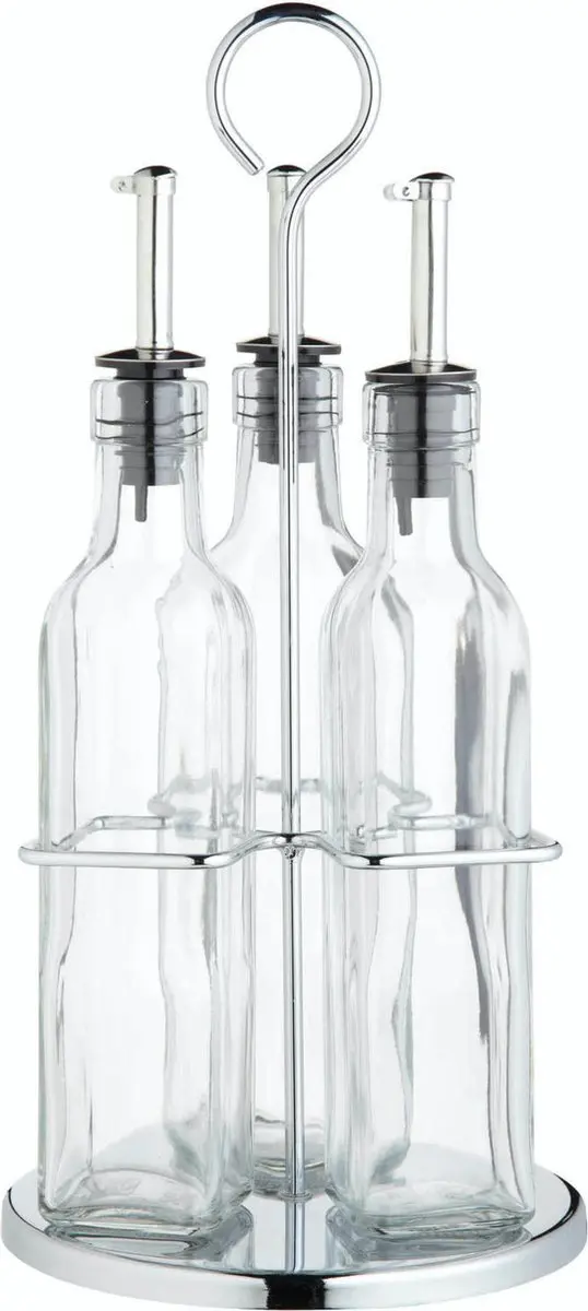 KitchenCraft World of Flavours Olie- & Azijnset 3x0.27L