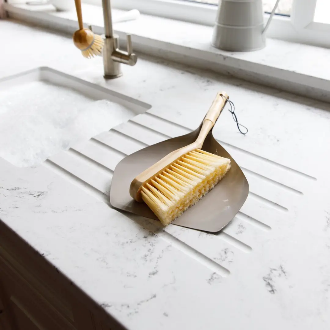 KitchenCraft Stoffer en Blik Grijs - 2 Stuks