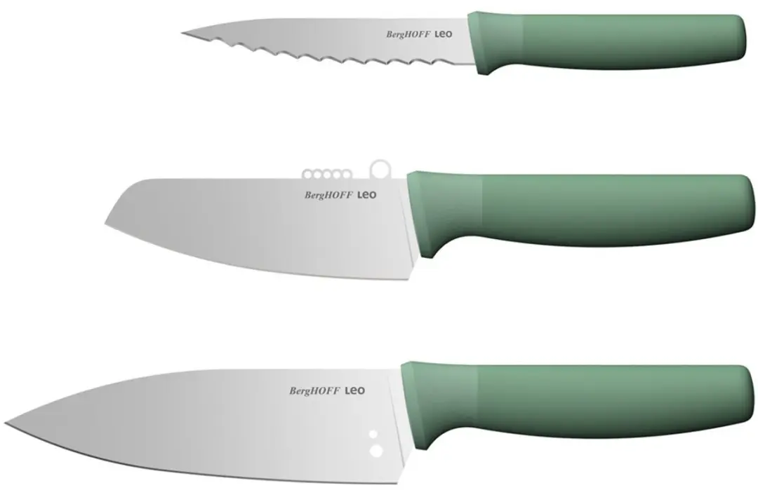 BergHOFF LEO Forest 3-delig Messenset - Groen