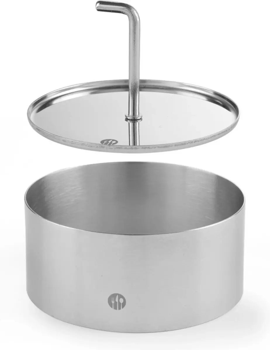 HENDI Ronde Voedselring Roestvast Staal Ø100x45mm