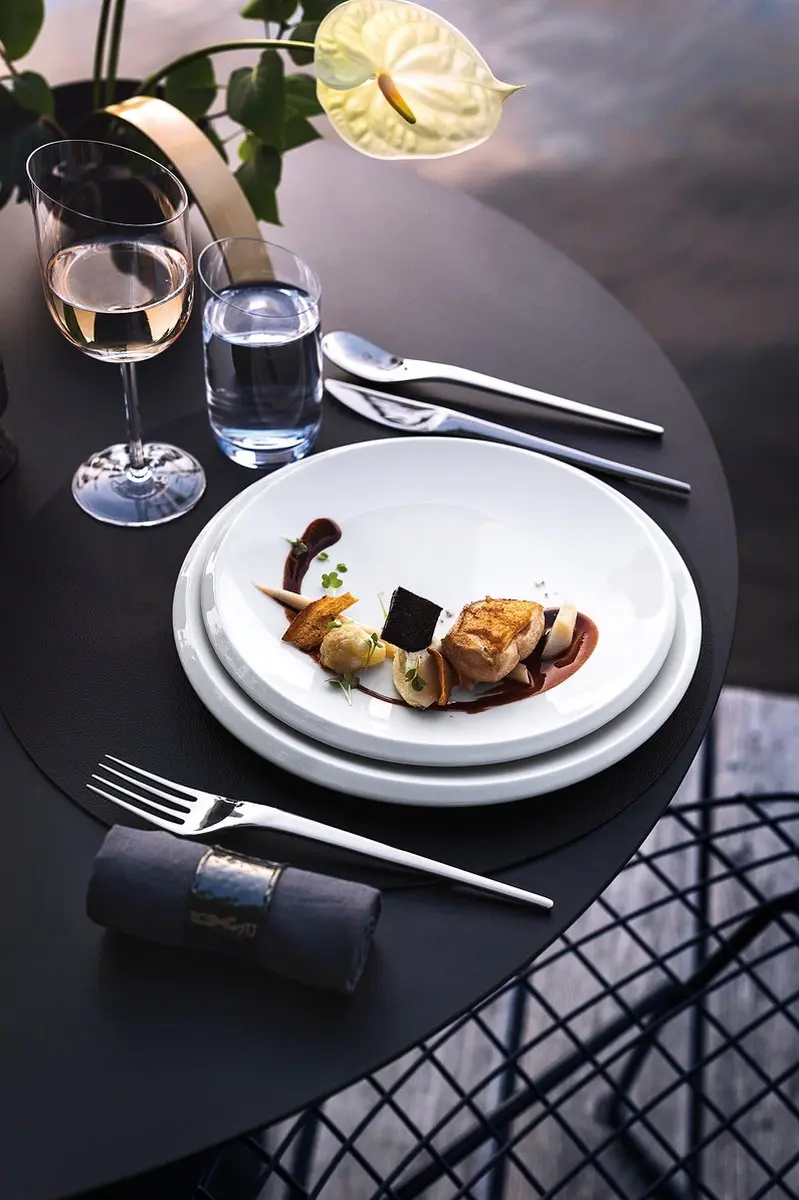Villeroy & Boch NewMoon Serveerlepel 25cm - Zilver