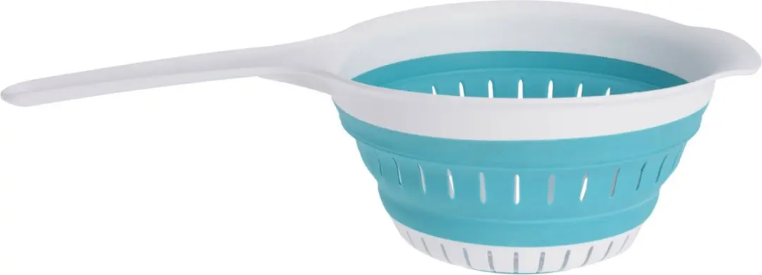 Excellent Houseware Opvouwbaar Vergiet - 37x19cm - Lichtblauw