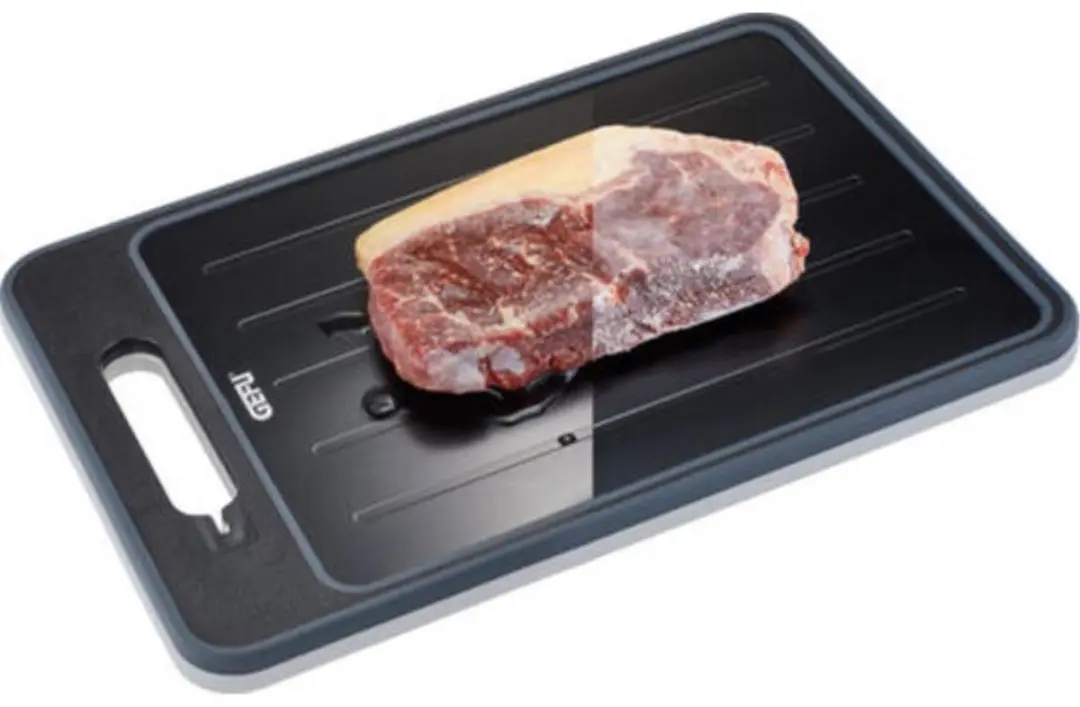 GEFU Cut Pro Snijplank 36,5x25cm - Met messenslijper & rasp - Zwart