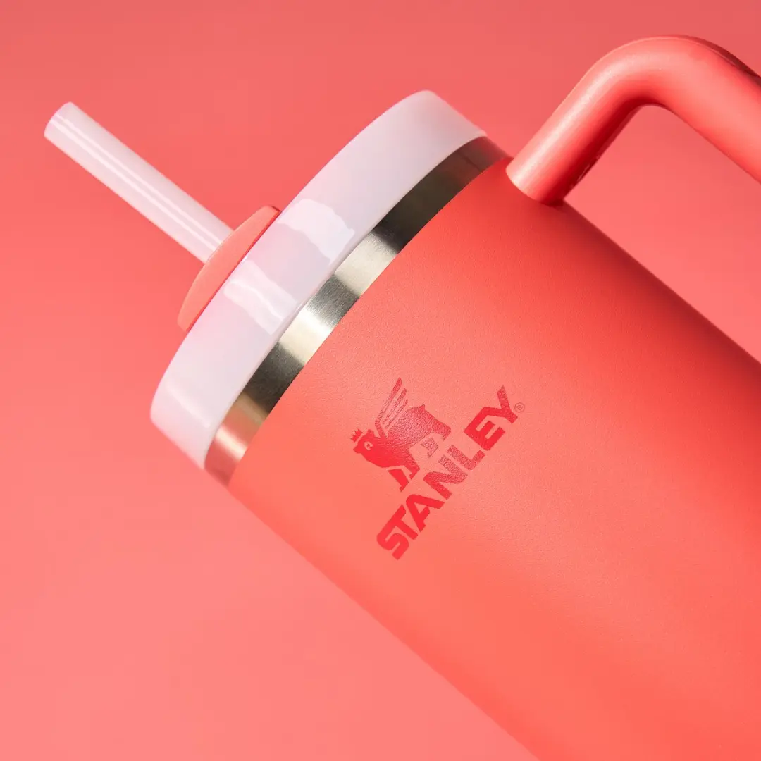 Stanley Quencher H2.O FlowState Tumbler 0,89L - Hot Coral