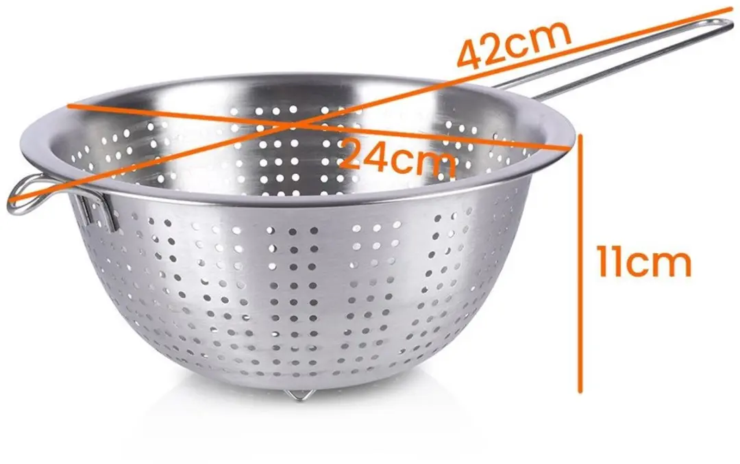 Excellent Houseware Vergiet RVS 24cm - Zilver - afbeelding 6 van 6