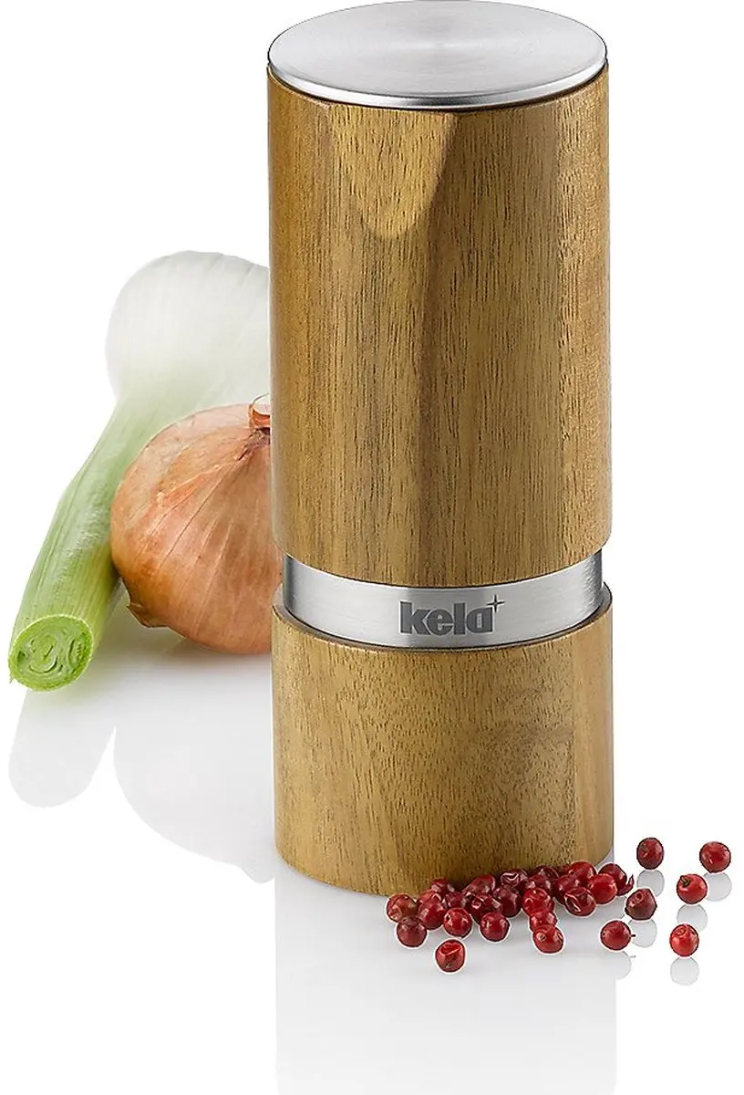 Kela Acaciahout Pepermolen 13cm - Ø5.5cm - 4025457121951