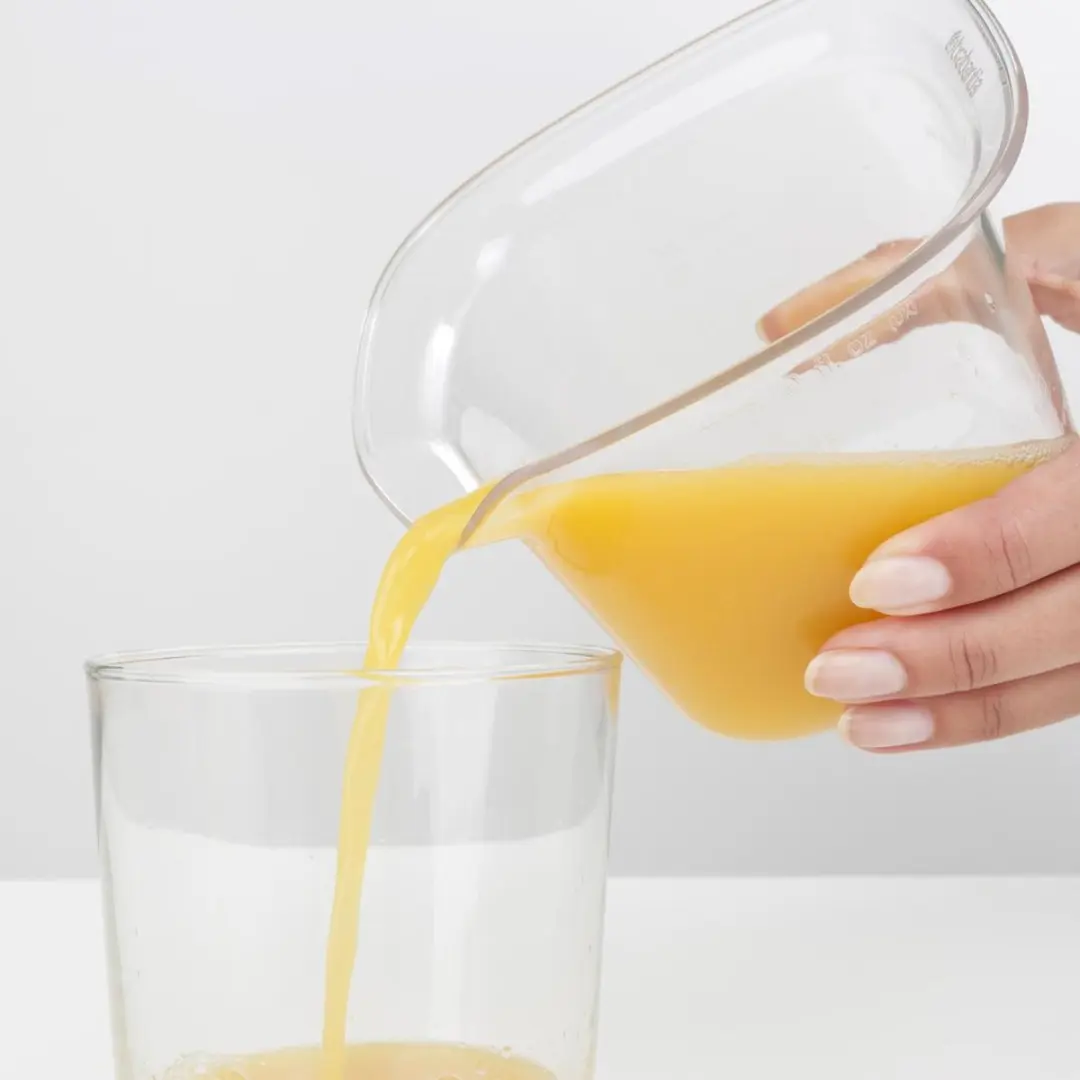 Brabantia Tasty+ Citruspers 122040 - Maatbeker 0,5L - Vanilla Yellow