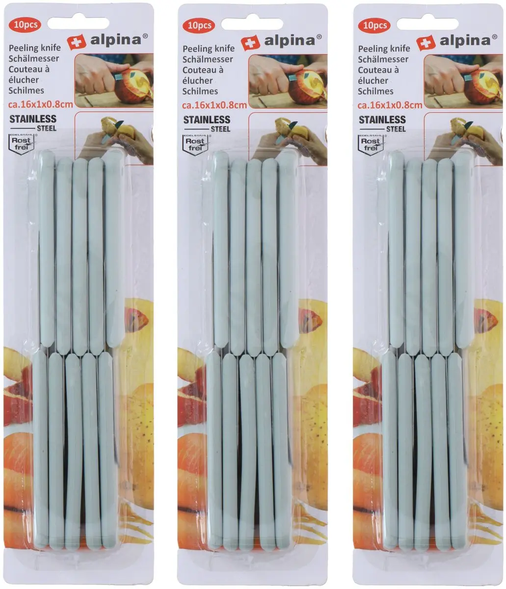 Alpina Aardappelschilmesjes RVS 16cm