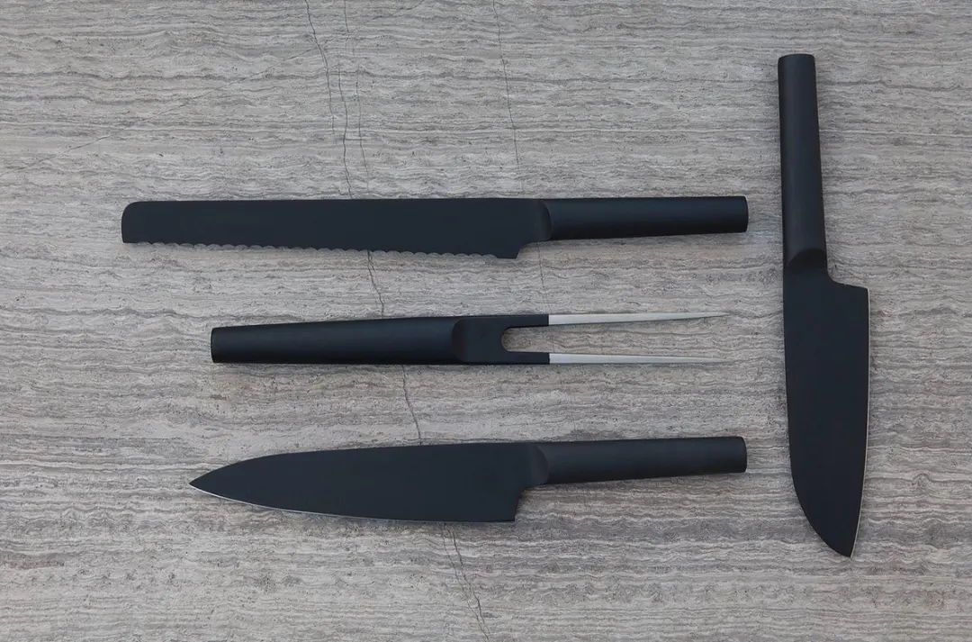 BergHOFF Essentials Santoku Mes Kuro 16cm - Zwart