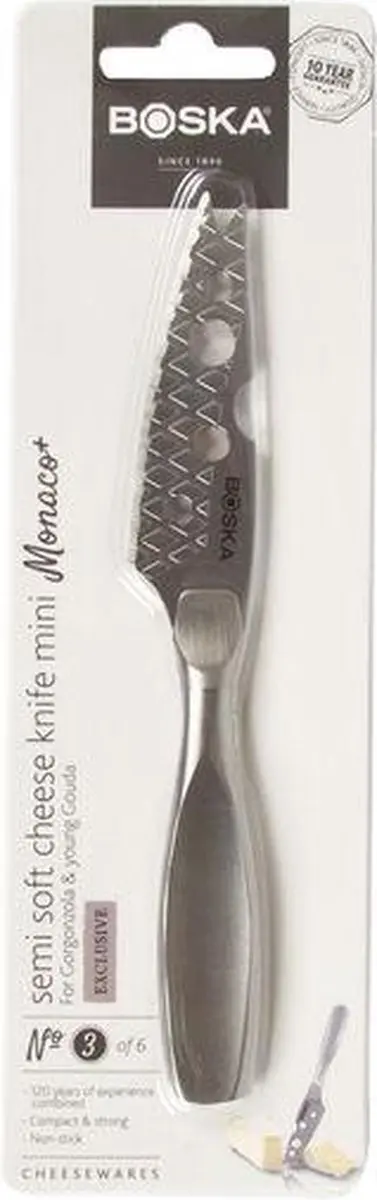 Boska Kaasmes Halfzachte Mini Monaco+ Nr.3 - Zilver