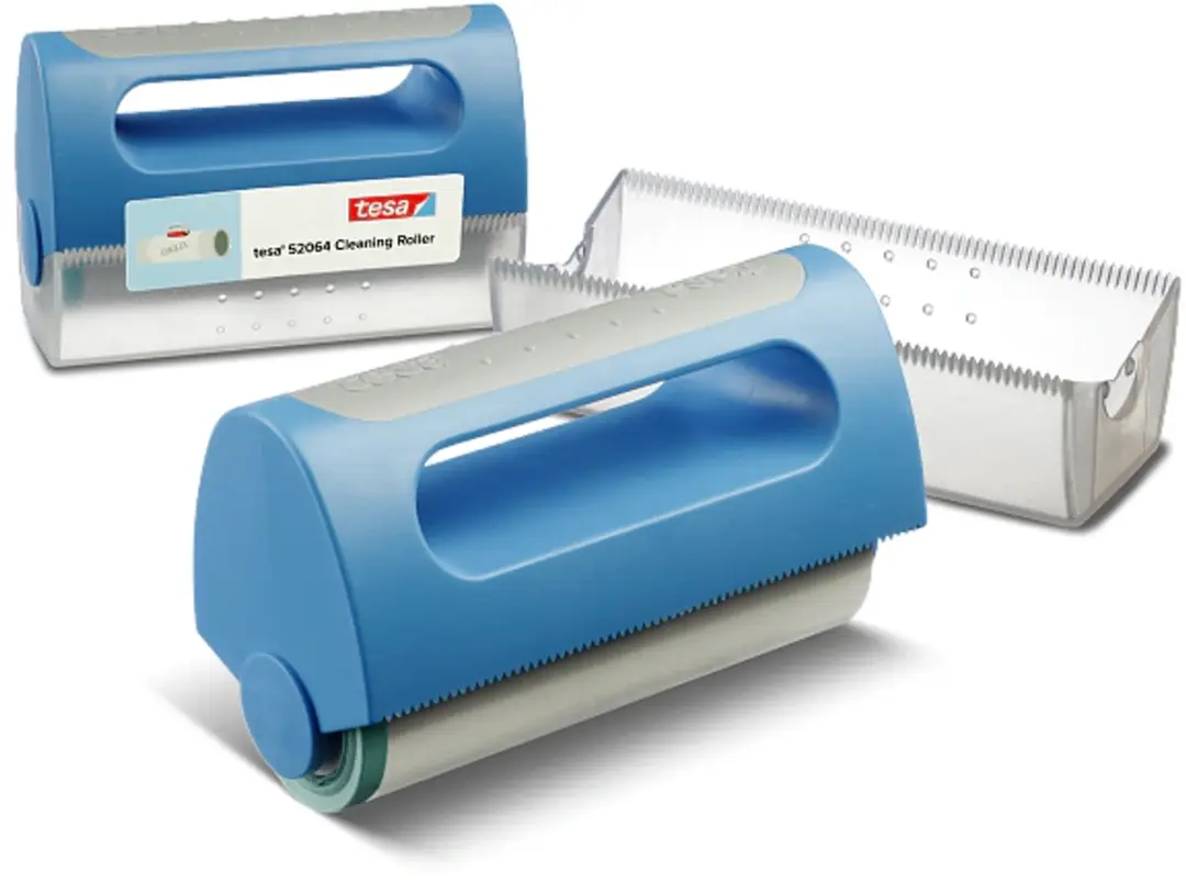 Tesa Handmatige Reinigingsrol Blauw