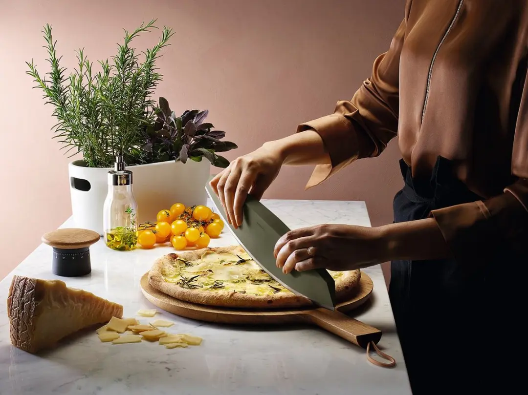 Eva Solo Green Tool Pizza/Kruiden Mes - Groen
