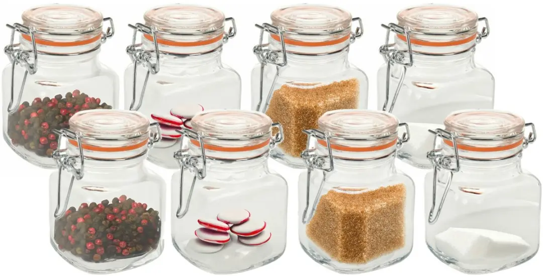 Excellent Houseware Mini Weckpotjes 90ml