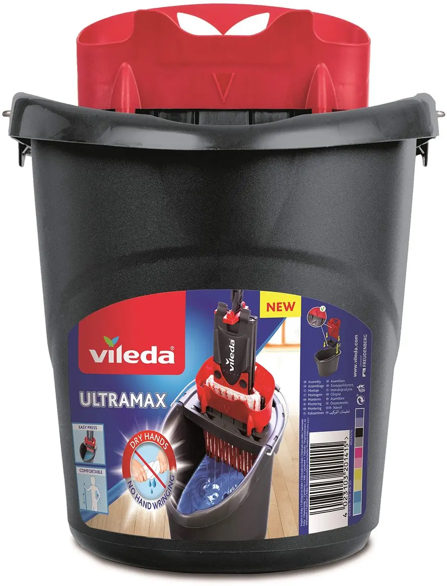 Vileda Ultra Max Emmer en Pers 13L - 10917 - afbeelding 6 van 6