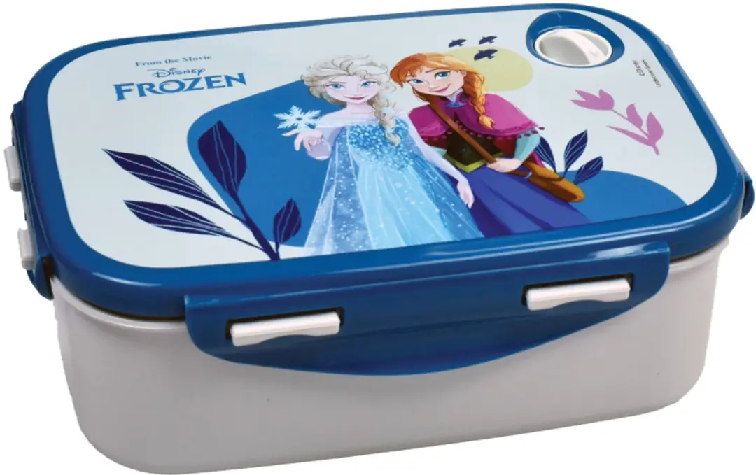 Disney Frozen Broodtrommel Blauw/Wit