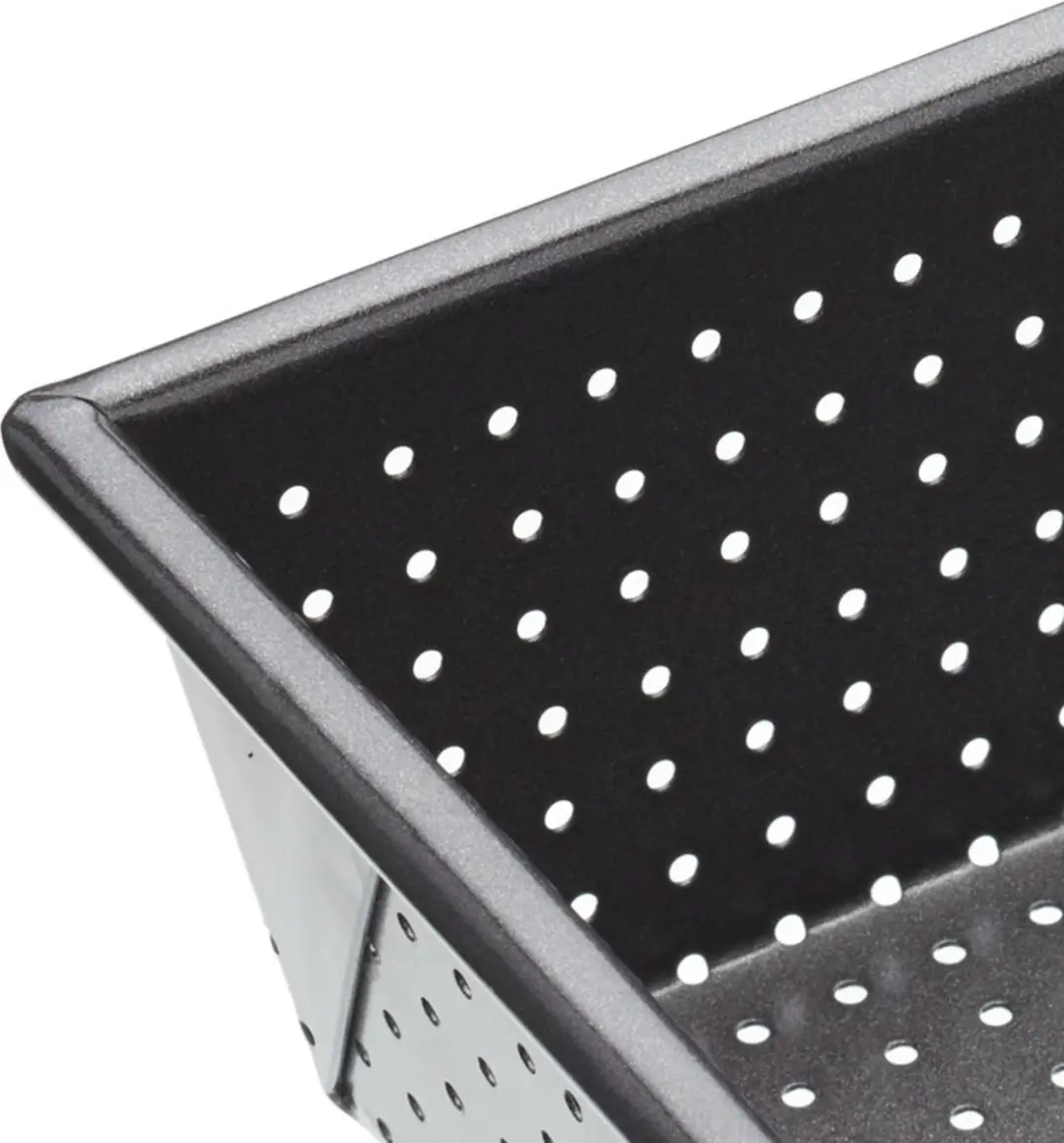 Masterclass Broodvorm Geperforeerd 21cm - Zwart