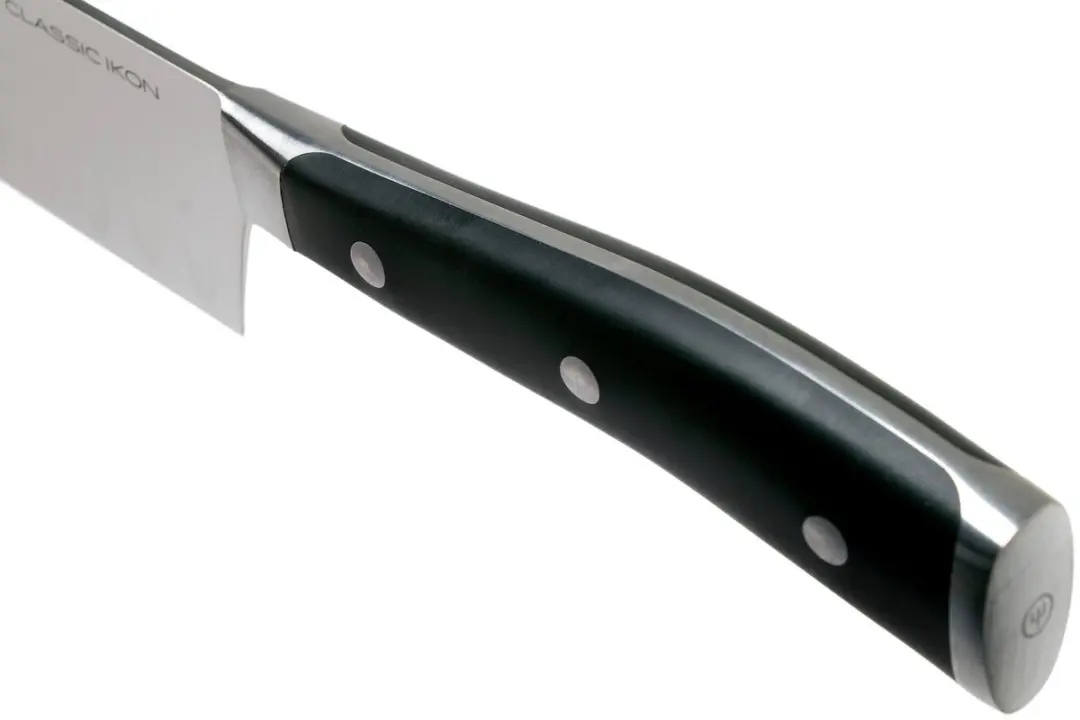 Wusthof Classic Ikon Santoku 17cm - Zwart