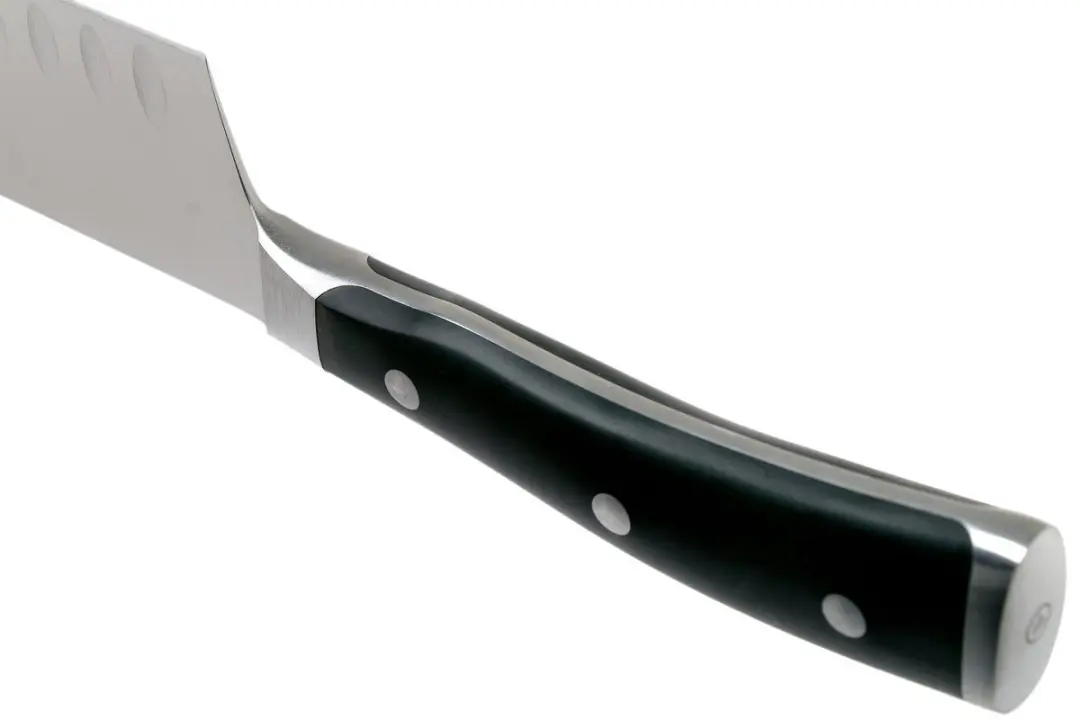Wusthof Classic Ikon Santoku 17cm - Zwart