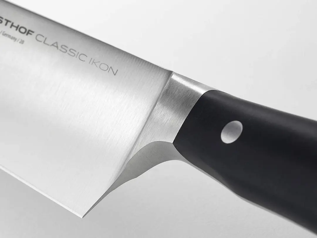 Wusthof Classic Ikon Santoku 17cm - Zwart