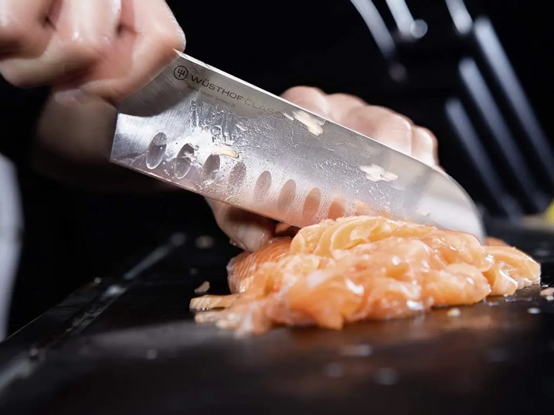 Wusthof Classic Ikon Santoku 17cm - Zwart - afbeelding 6 van 6