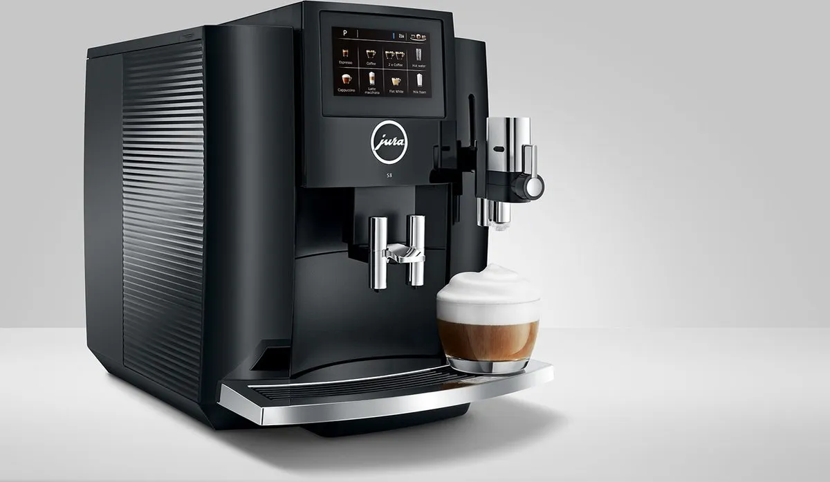 Jura S8 Volautomatische Espressomachine - Piano Black