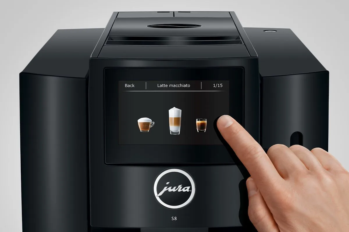 Jura S8 Volautomatische Espressomachine - Piano Black