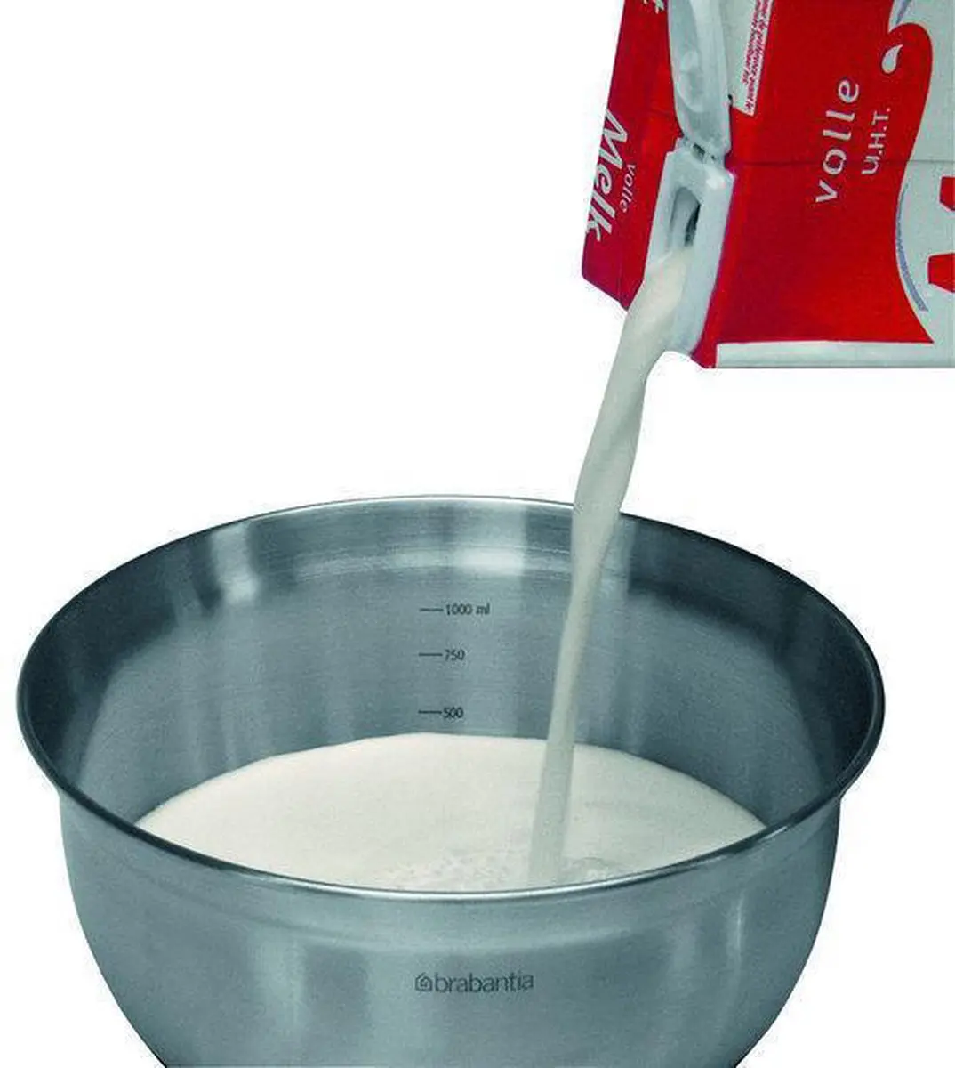 Brabantia Profile Beslagkom 1,0L - Matt Steel/Zwart