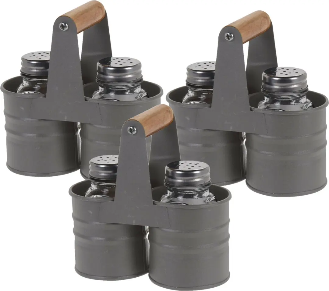 Excellent Houseware Peper & Zout Set 24 Stuks