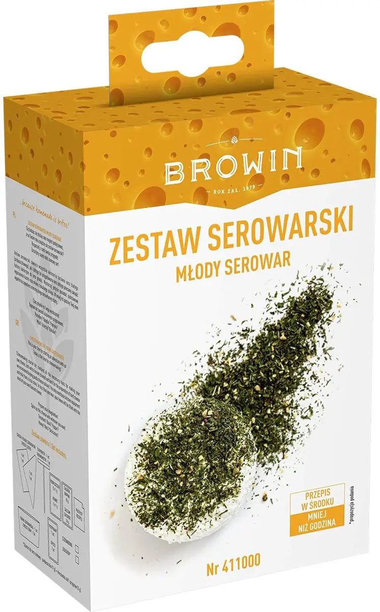 Browin Kaas Maken Starterset - Geel
