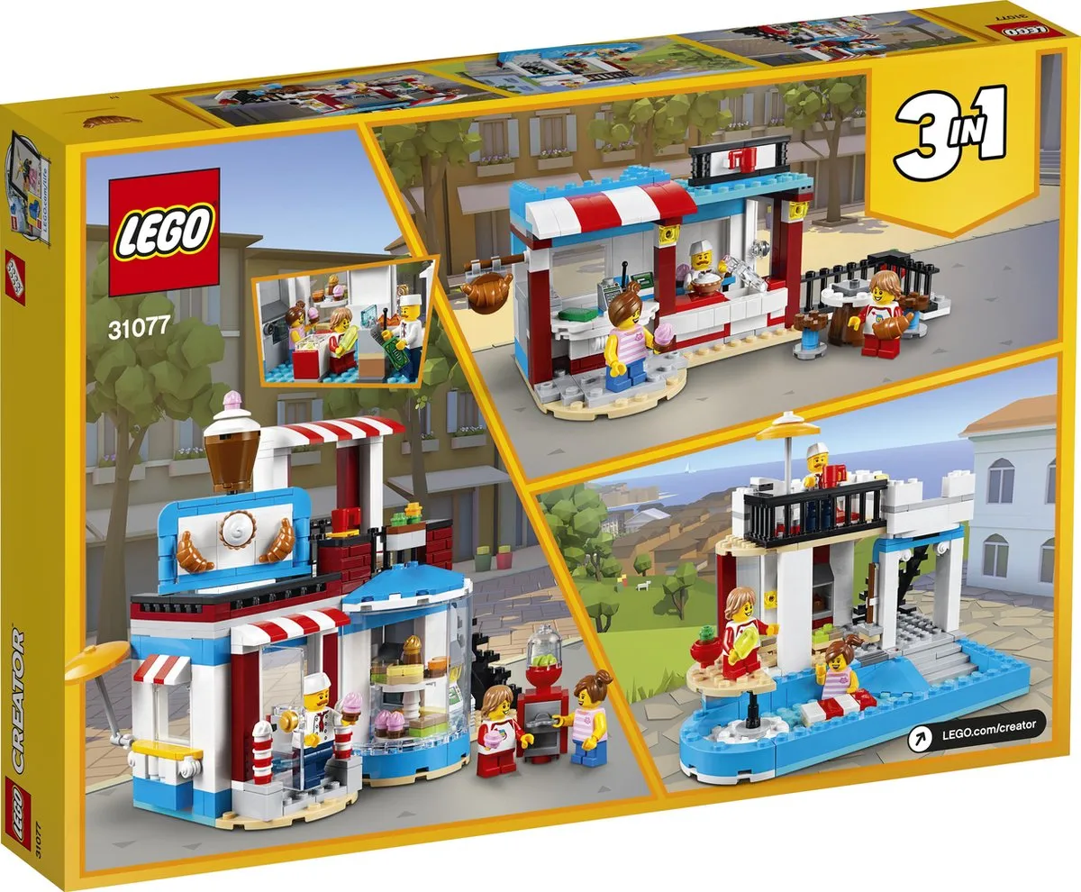 LEGO Creator 31077 Zoete Traktaties - 396 Stukken - 3 Minifiguren