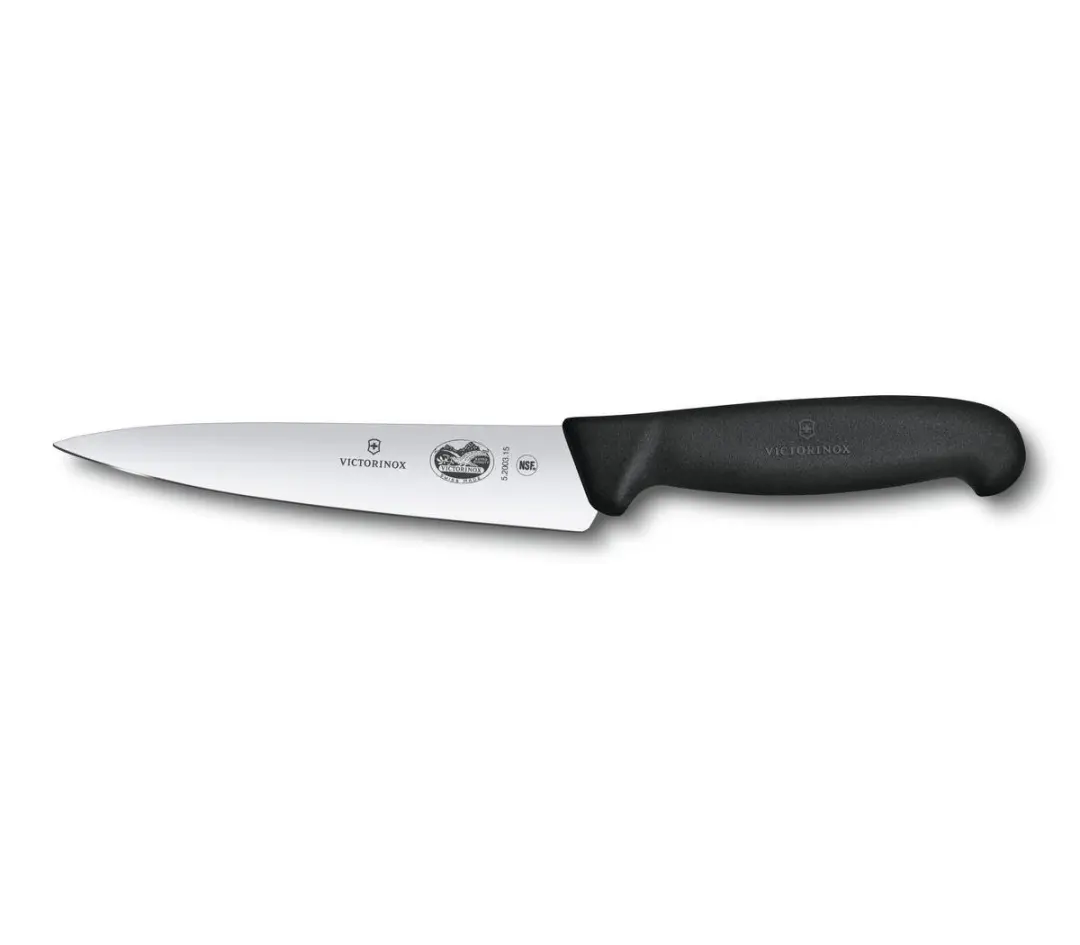 Victorinox Fibrox Koksmes 15cm - Blauw