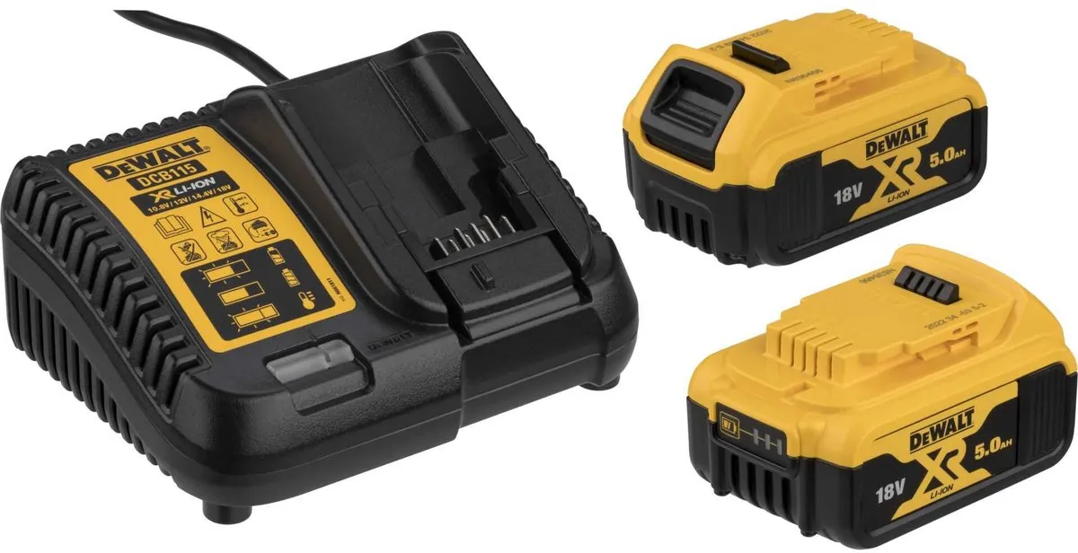 DeWalt DCS334P2 Accu Decoupeerzaag 18V - 2x 5,0Ah accu