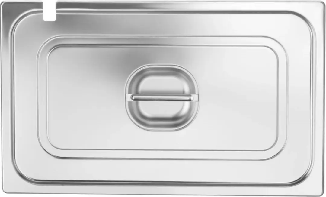 HENDI Deksel GN 530x325mm - Roestvrij staal