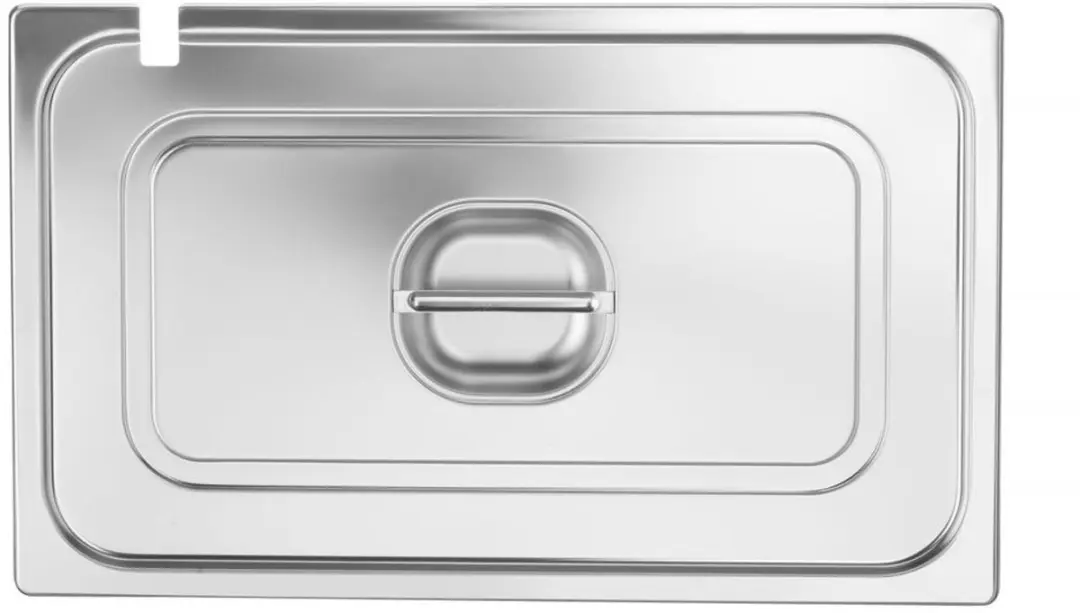 HENDI Deksel GN 530x325mm - Roestvrij staal