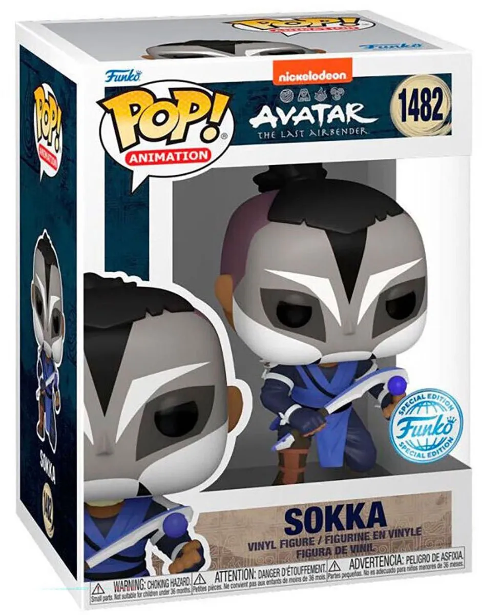 Funko Pop! Avatar The Last Airbender Sokka Exclusief - 1482