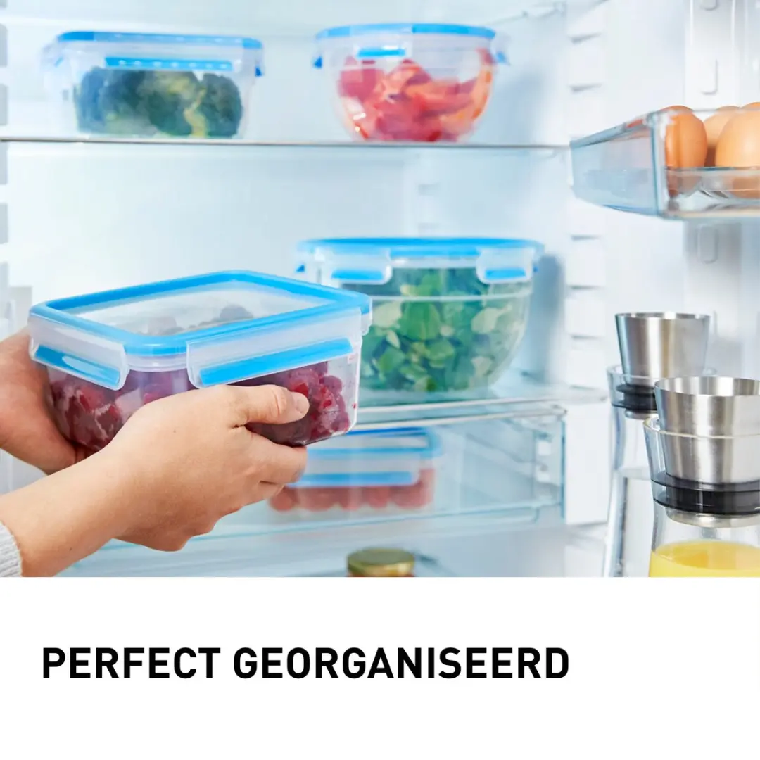 Tefal MasterSeal Fresh Starterset - 3-delig - 3x1,2L - Blauw
