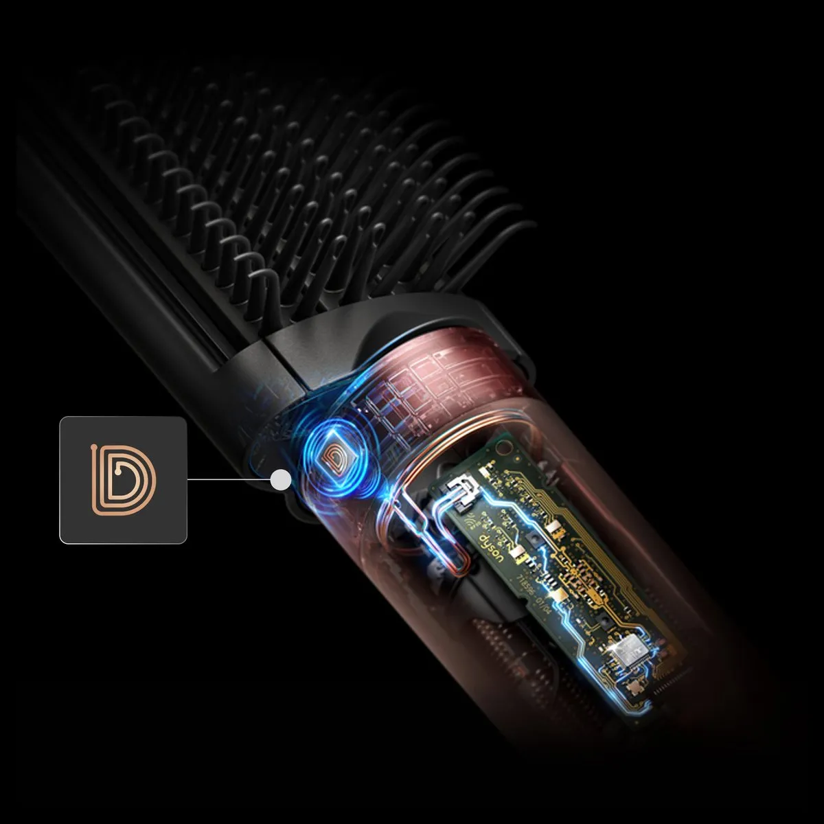 Dyson Airwrap Co-anda2x Curly+Coily - Multistyler - Föhnborstel - Krulborstel - Amber Silk/Pink Champagne