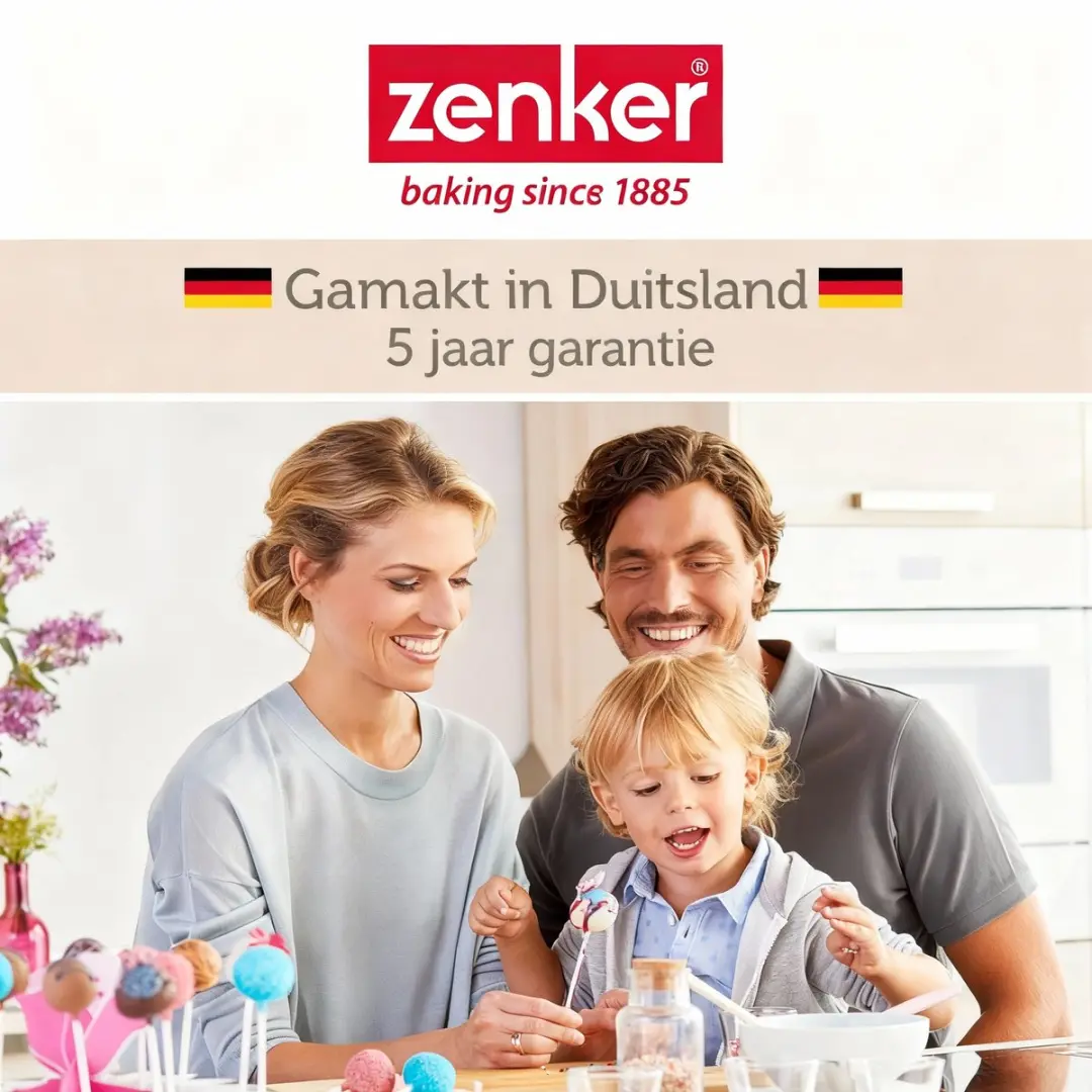 Zenker 3D Paashaas Taartvorm 600ml - Zwart
