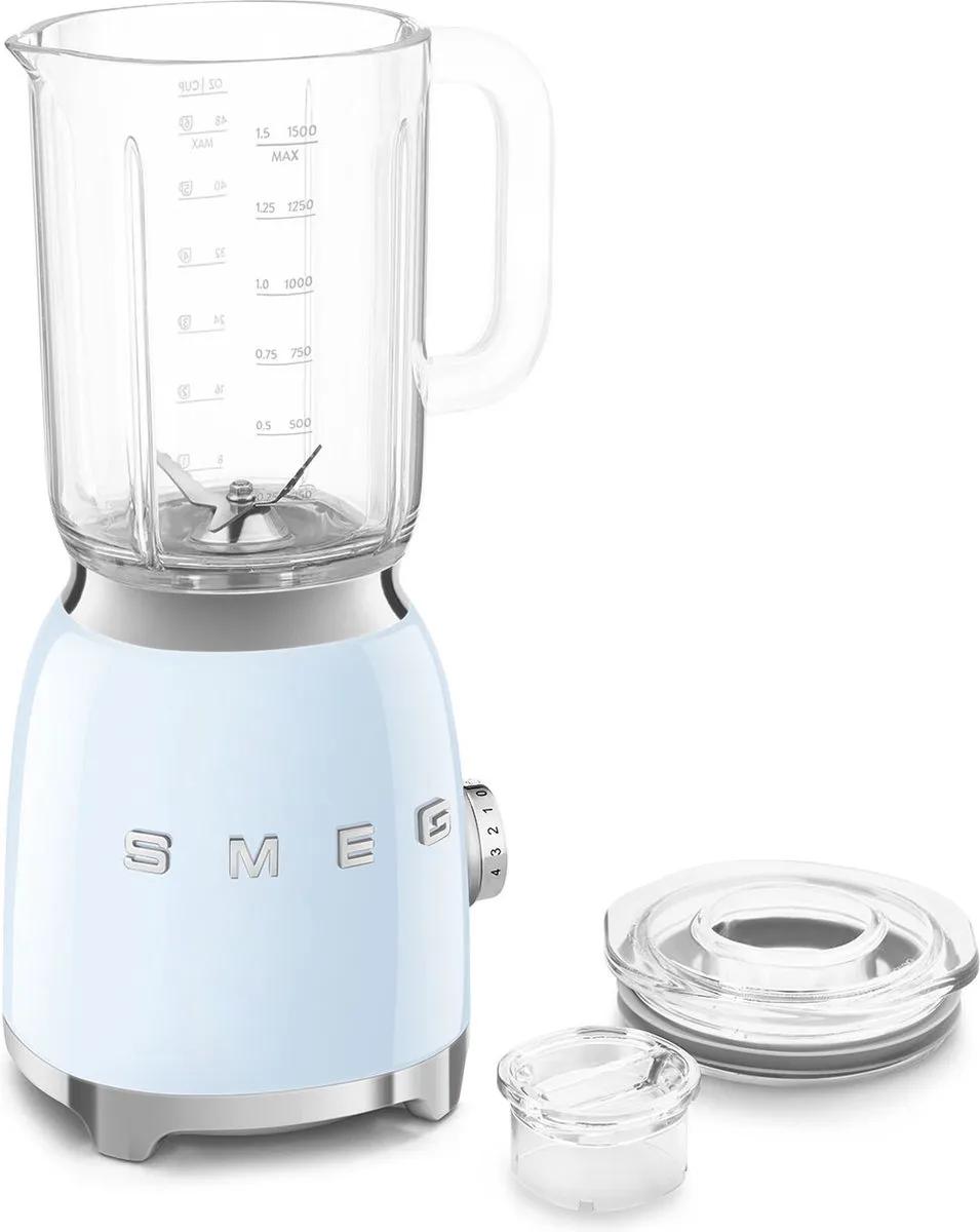 Smeg BLF03PBEU Blender 800W 1,5L Pastelblauw - afbeelding 6 van 6