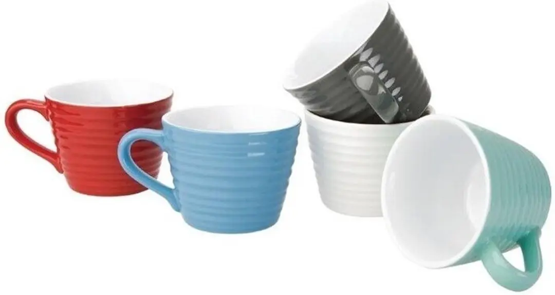 Olympia Café Mokken Aqua 23cl - Blauw - 6 Stuks