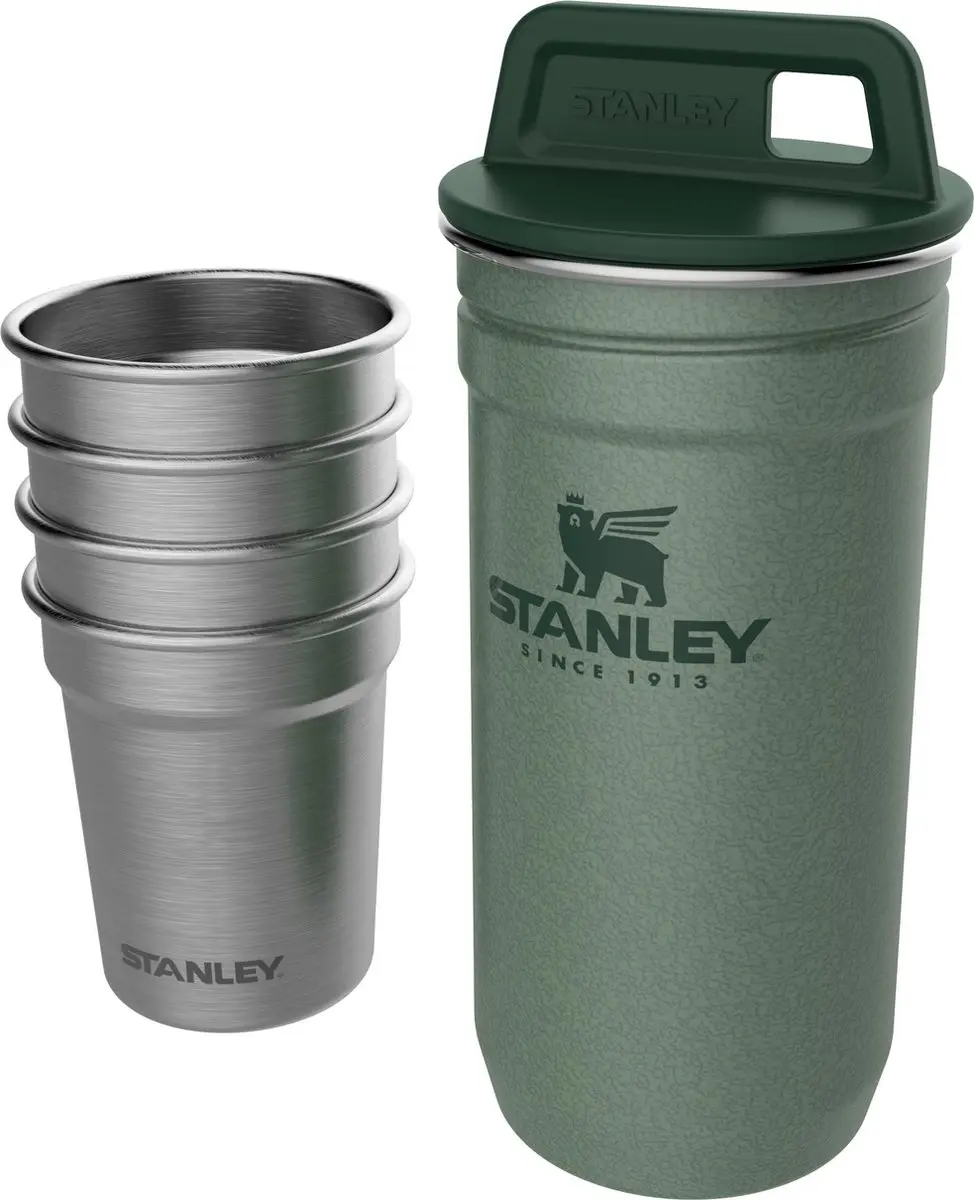 Stanley Adventure Nesting Shotglazen 0.059l - Hammertone Green