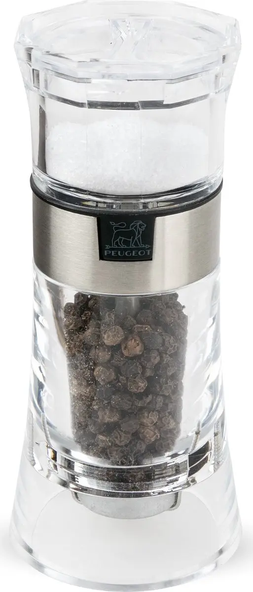 Peugeot Oslo Peper- en Zoutmolen 14cm - Transparant
