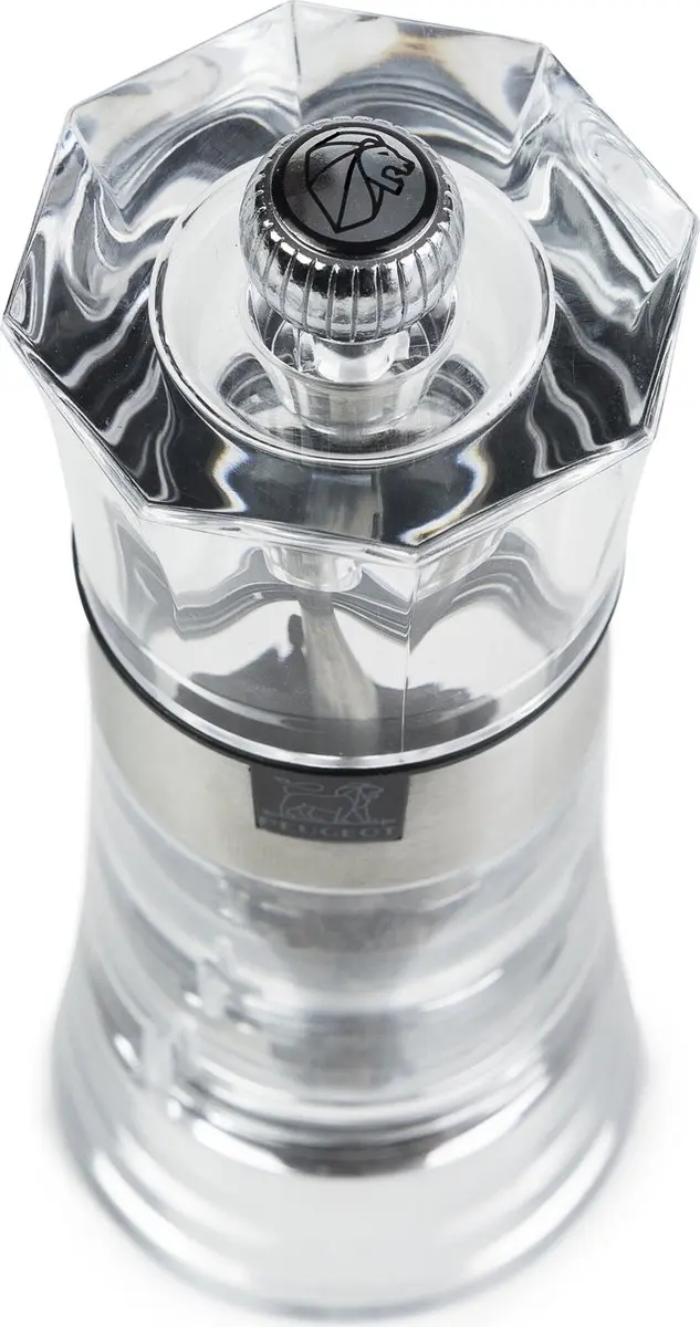 Peugeot Oslo Peper- en Zoutmolen 14cm - Transparant - afbeelding 6 van 6
