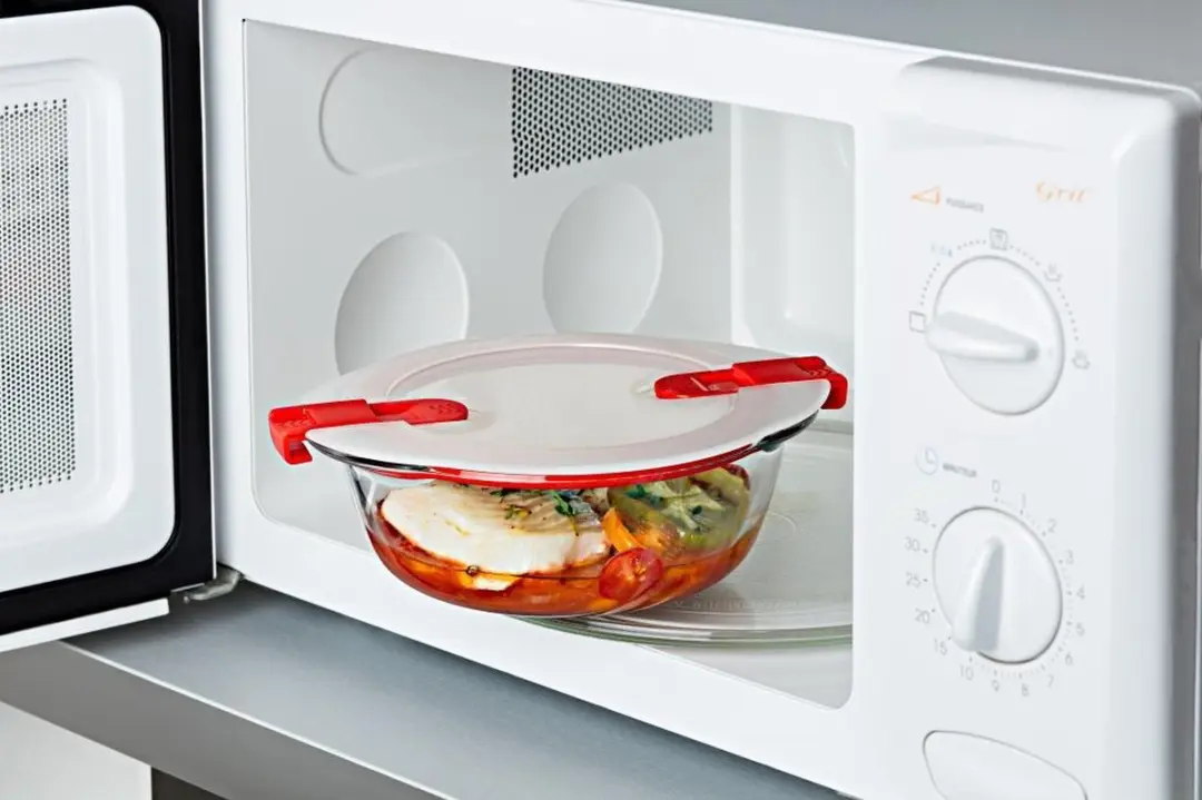 PYREX Cook & Heat Voedselcontainer Rond 26x23cm - Transparant