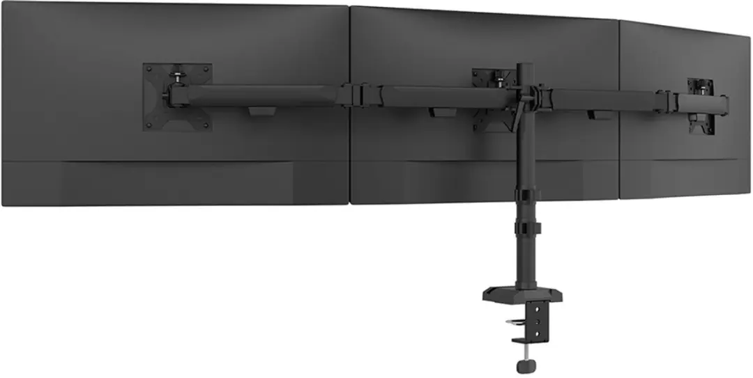Neomounts NERO DS60-600BL3 Monitorarm 3 Schermen - 10-27" - Zwart