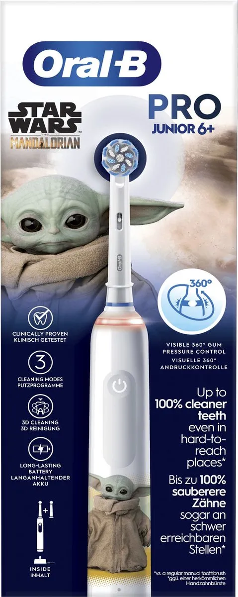 Oral-B Pro Junior Star Wars Elektrische Tandenborstel - 3 Snelheden