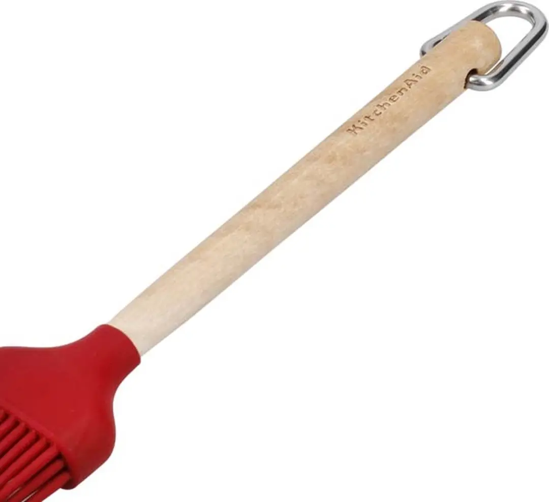 KitchenAid Bakkwast Siliconen - Rood