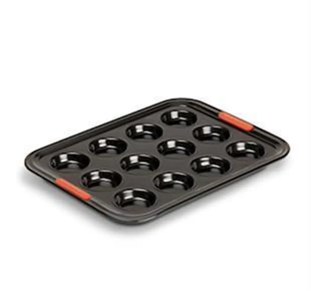 Le Creuset Pâtiliss Bakvorm 12 Muffins - Zwart